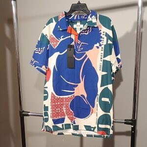 Akoo Colorful Graphic Men's Shirt